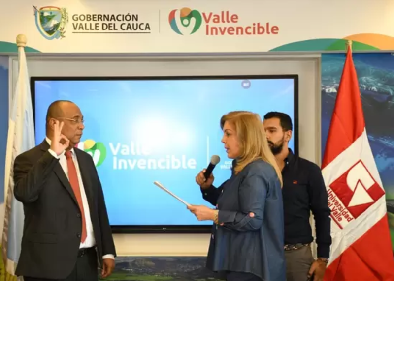 Designación en el consejo superior al profesor Guillermo Murillo Vargas como rector de la Universidad del Valle.